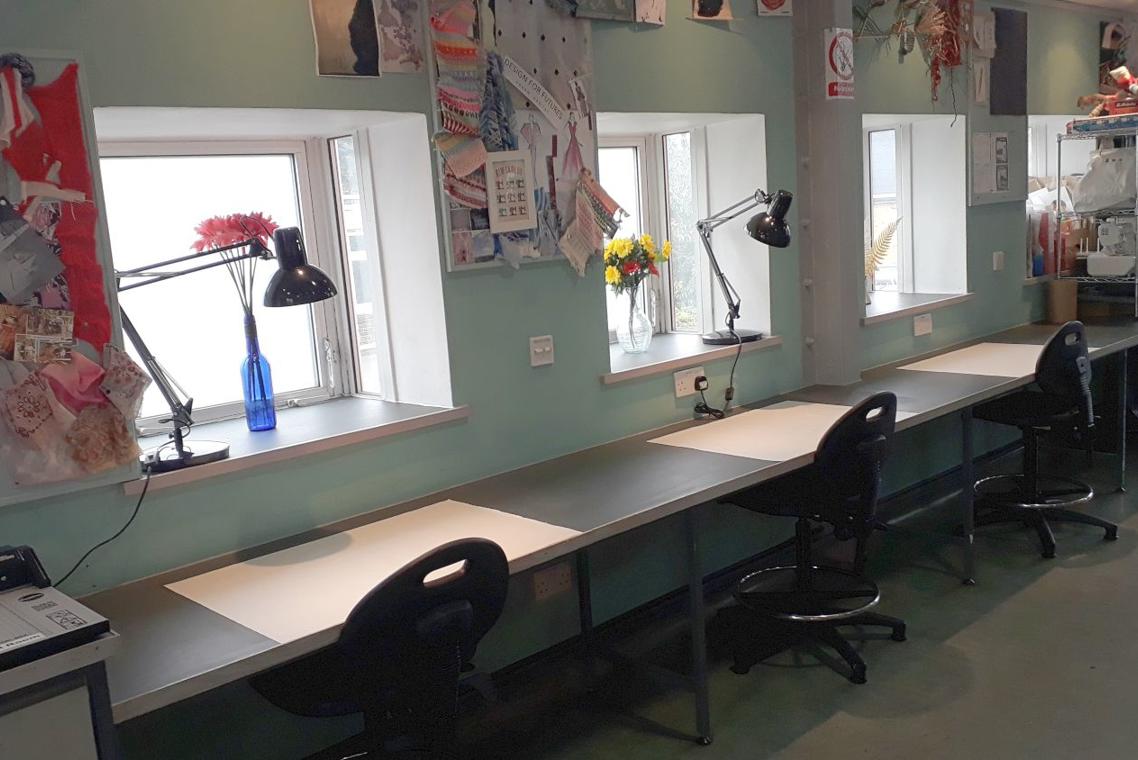 Station views in the Art Room