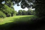 A view of The Glade with shadows, Victoria Park