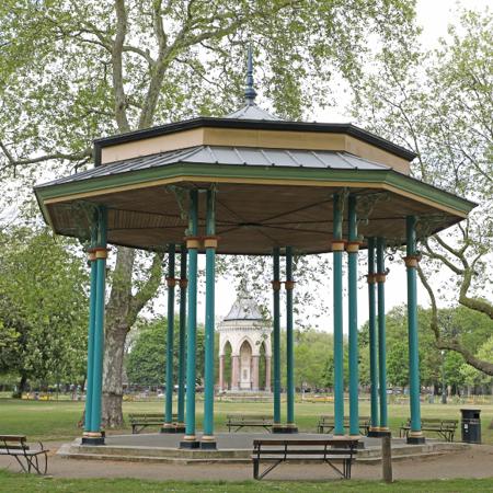 Bandstand in Victoria Park