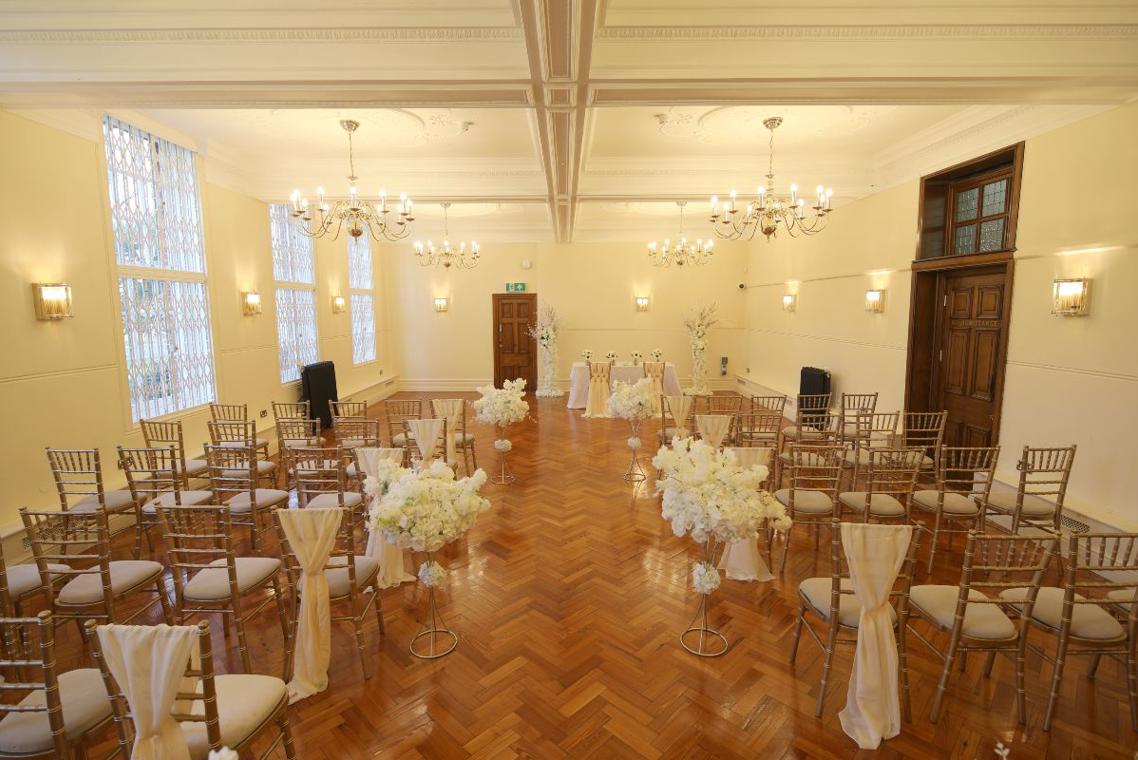 Ceremony setup